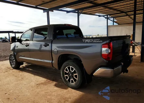 2019 Toyota Tundra Crewmax Sr5 из США, поврежденный, VIN 5TFEY5F17KX245500